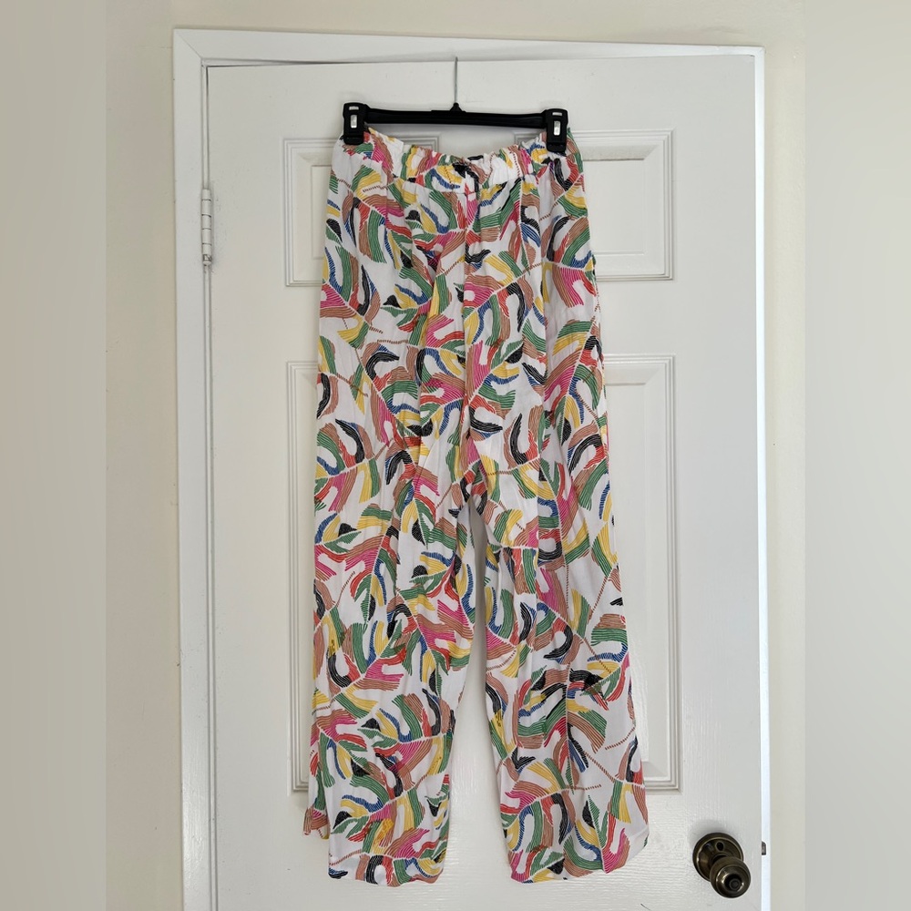 Jane + Delancey Colorful Tropical Monstera Print Two-Piece Set - Picture 6 of 8